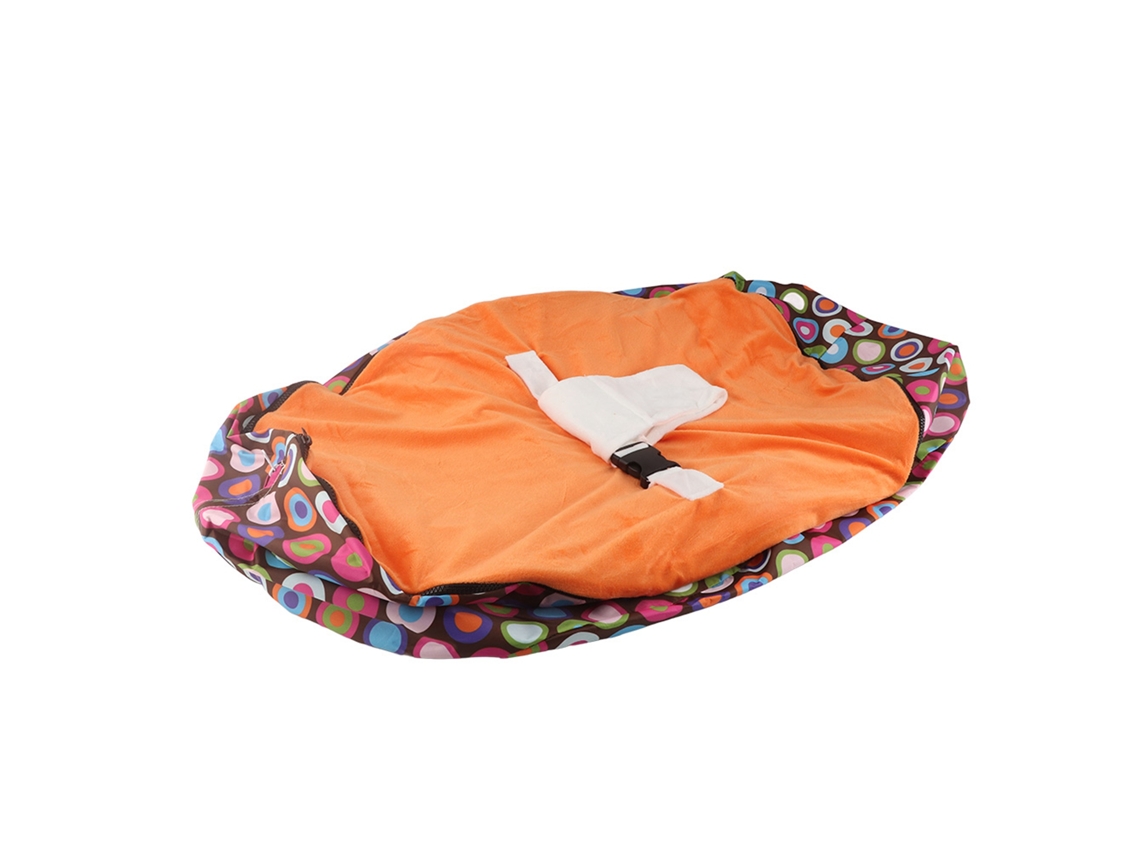 Mali base de Bean Bag para Bebê Sem Recheio Círculolaranja Cama de Dormir Sofá Infantil