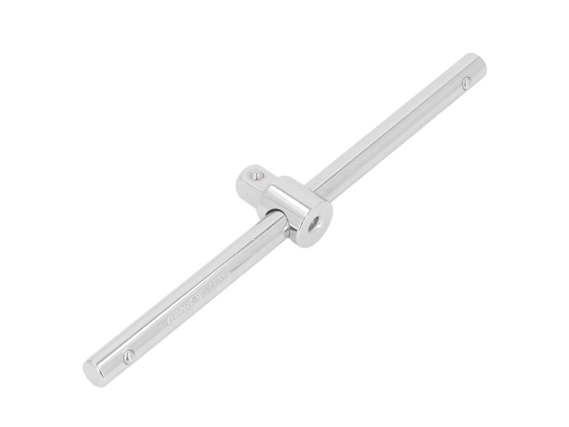 Chave deslizante de 1/2 polegada, barra giratória com cabo em T, ferramenta manual de 250 mm para reparos.