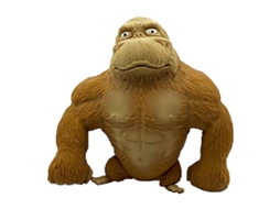 Boneco de Gorila em Látex Macio Realista Brinquedo Cute