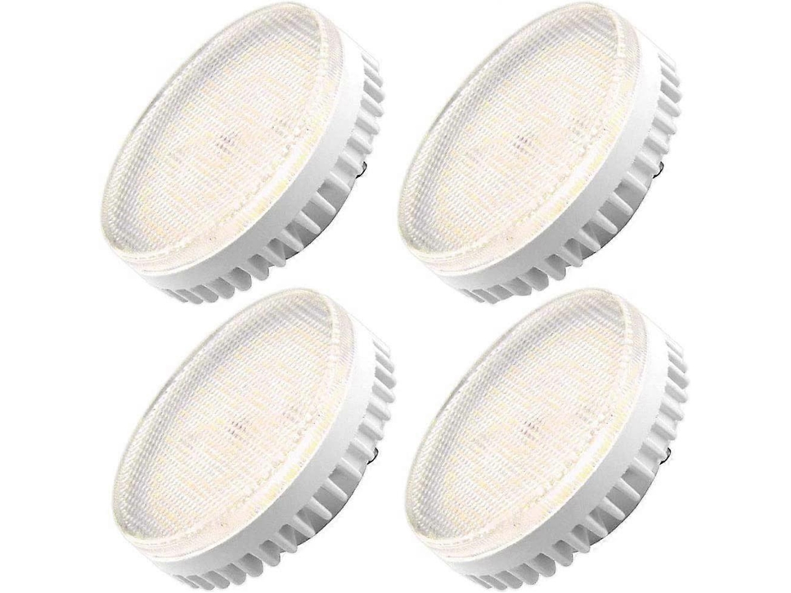 Rebe lâmpada Led Gx53 9w Alumínio Fundido 6000k Branco Frio Econômica de Energia para Gabinetes Mostradores Armários