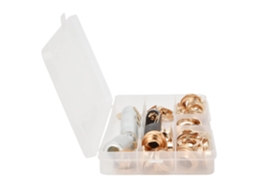Conjunto Latão Ilhós, Kit de Costura Durável Com 50 Peças Para