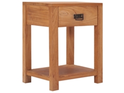 Beside Cabinet, Bedside Cabinets Vidaxl Marrom Madeira