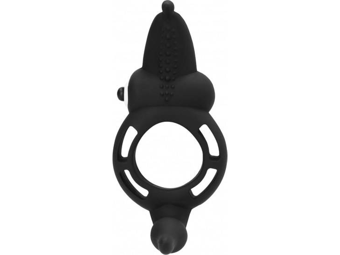 Anel Vibratório SHOTS Toys Superior Cock Ring Preto