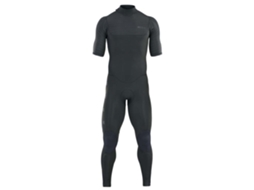 Terno de Neoprene Manga Curta com Zíper Nas Costas Seek Core 4/3 Mm Preto Xsion