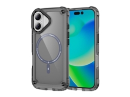 Capa Para Iphone 17 - Tpu Pc Com Design Magnético Magsafe