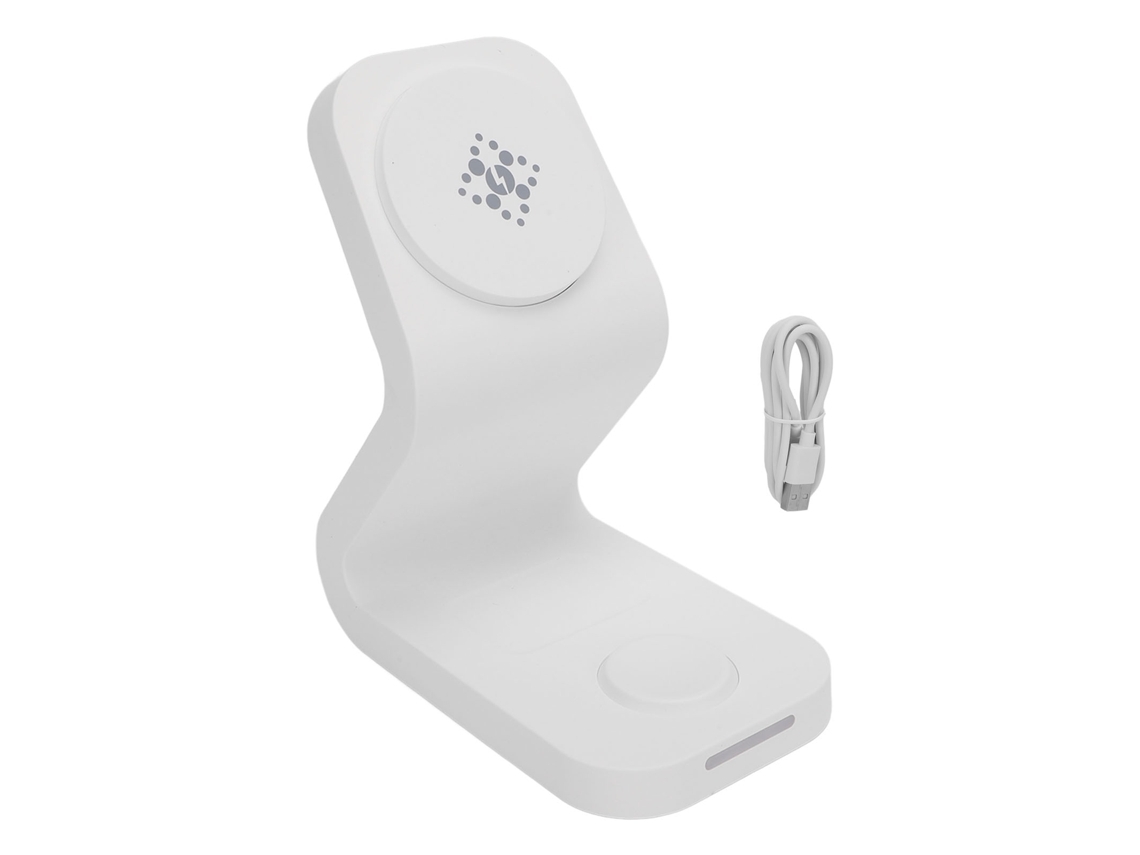 Em 1 Carregador Sem Fio Estação De Carregamento De Viagem Dobrável Para Ios 15 14 13 Pro Maximum Plus Telefone Relógio Fones De Ouvido*