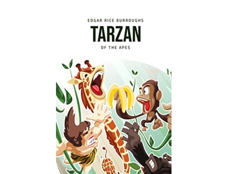 Livro Tarzan of the Apes de Edgar Rice Burroughs (Inglês)