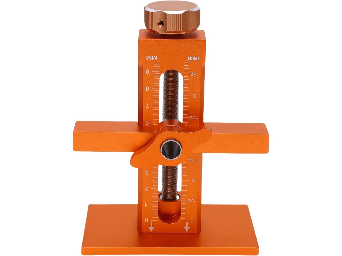 Gabarito De Instalação Porta Armário Ftvogue, Gabarito De Montagem Porta Armário Em Liga Alumínio Com Hastes Metálicas
