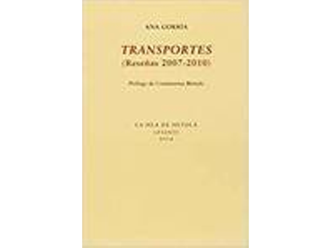 Livro Transportes de Ana Gorria (Espanhol)