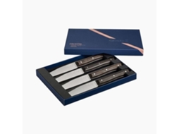 Facas De Mesa Opinel Facetada 4 Peas Freixo Escuro Ao Inoxidvel