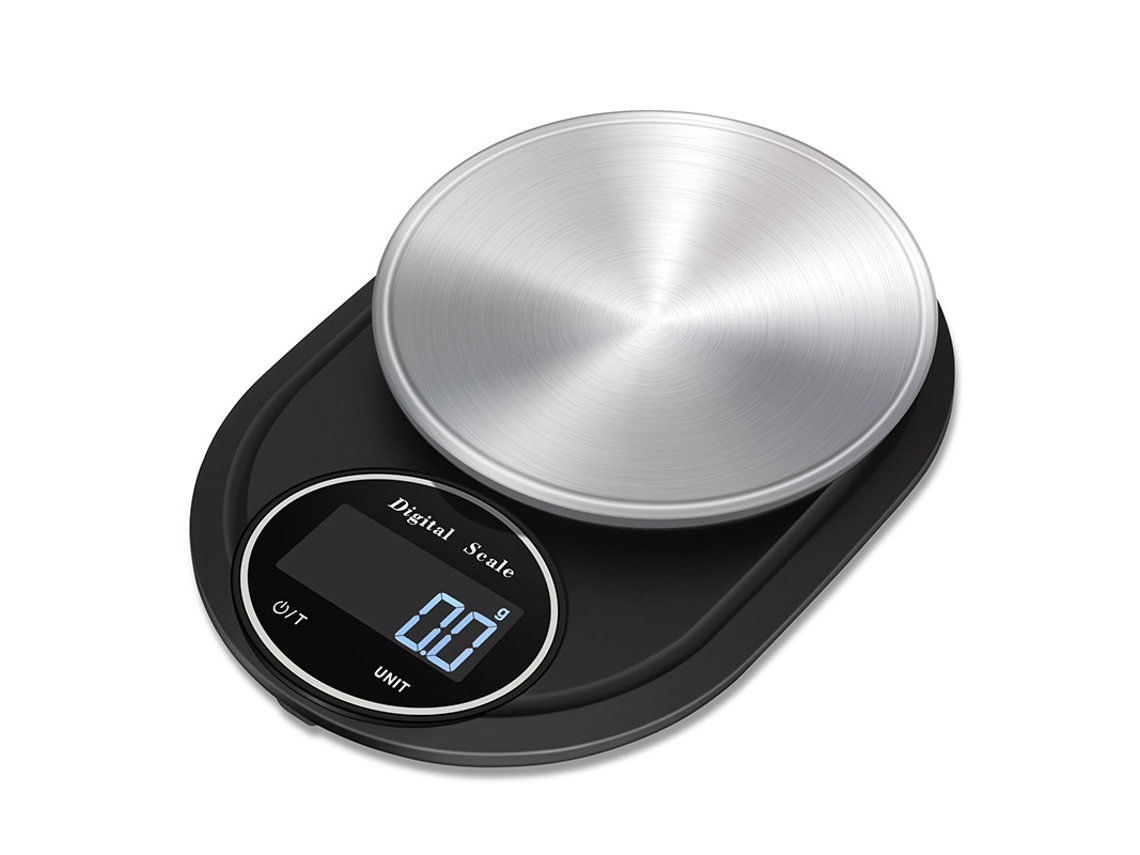 Balança Digital Eletrônica de 5 Kg com Precisão de 0,1 G AQUAFORGE