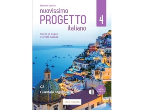 Livro Nuovissimo Progetto italiano 4 IDEE online code de Eleonora Spinosa (Italiano)