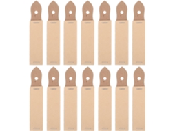 Conjunto de 20 Blocos de Lixa para Apontar Lápis de Carvão Compacto, para Material Escolar CHABERLU