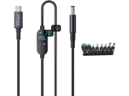 Cabo De Carregamento Usb-c Com Revestimento Durável Em Pvc, Conector