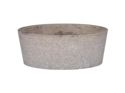 Lavatã³rio Ã˜40x15 Mãrmore Cinzento DKD HOME DECOR