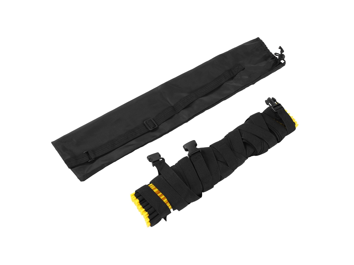 Escada De Agilidade Expandida De 8 Degraus 4m Em Plástico Para Treinamento De Futebol, Condicionamento Físico E Treinamento De Velocidade Slowmoose