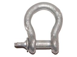 Manilha de Arco Galvanizado Prateado 8 Mmnantong Five-Wood