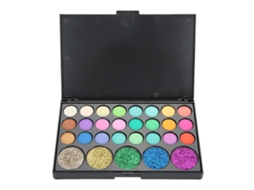 Paleta De Polvos De Sombra De Ojos Con Brillo Duradero 02