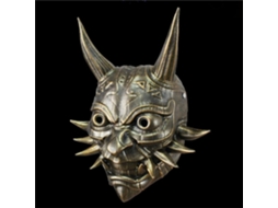 Primerox máscara de Prajna de Resina para Halloween Cosplay Fantasia Festas Decoração Punk