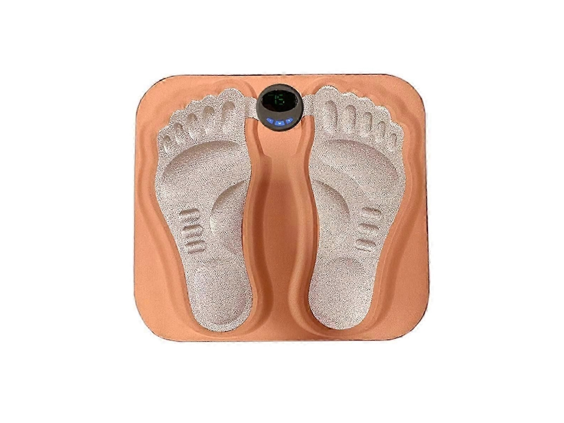 Tapete Massageador De Pés 3d Dobrável Para Panturrilha Com 6 Modos E 15 Níveis Estimulação Muscular Por Eletroesti Mulação. Relaxa Os Músculos.