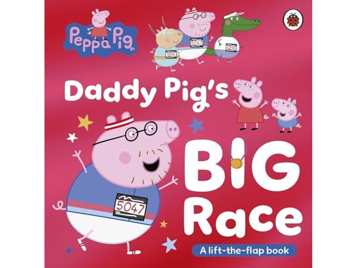 Livro Peppa Pig Daddy Pigs Big Race de Peppa Pig (Inglês)