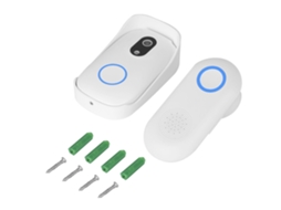 Campainha De Vídeo Sem Fio Inteligente, Com Notificação Remota Por Celular E Função À Prova D'água Wifi.