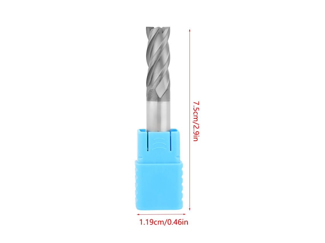 Fresadoras De Carboneto Laxiscreed Com 4 Dentes, Shank Reto Para Usinagem De Alta Precisão