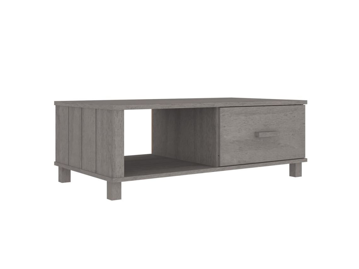 Coffee Table, Coffee Tables Vidaxl Cinzeto Madeira De Pinho (n/a)