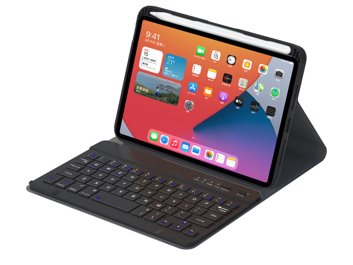 Capa Flip e Teclado Bluetooth YIMGOTTA Hk209 para iPad10Th202210.9