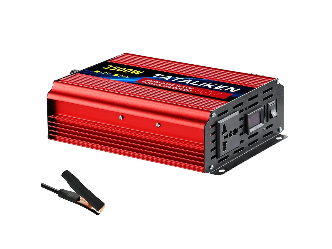Inversor De Onda Senoidal Pura, Conversão De 12 V Para 220 V, Certificado Ce Para Segurança, 3500 W Slowmoose