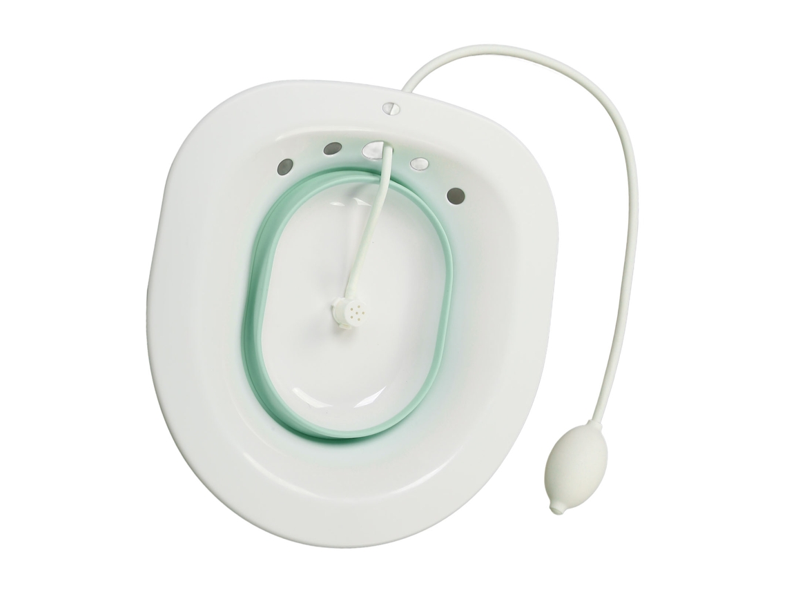 Banhode Assento Dobrável Pp Silicone para Hemorroidas Verde