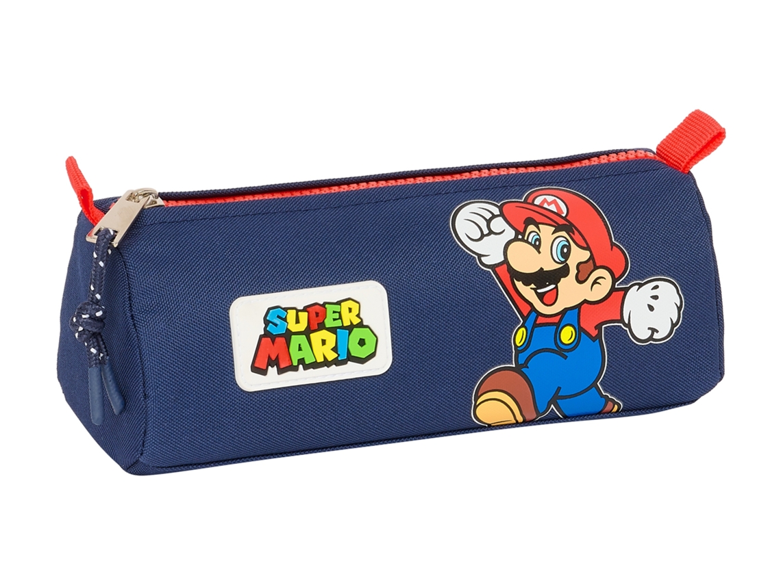 Estojo Super Mario World 21 x 8 x 7 cm. SAFTA