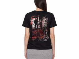 Rockinstone Halloween Stair Top Black Adult T-shirt Size:m