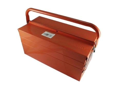Caja herramientas metalica 40x20x15 cm