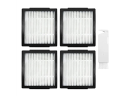 Conjunto de 4 Filtros Reposição para Aspirador Robô Lavável Combo J7+ BRILVIBERA