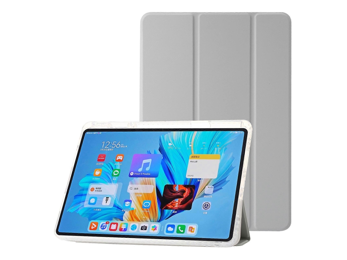 Capa de couro transparente e acrílica tripla Webake para tablet Huawei MatePad 11.5s