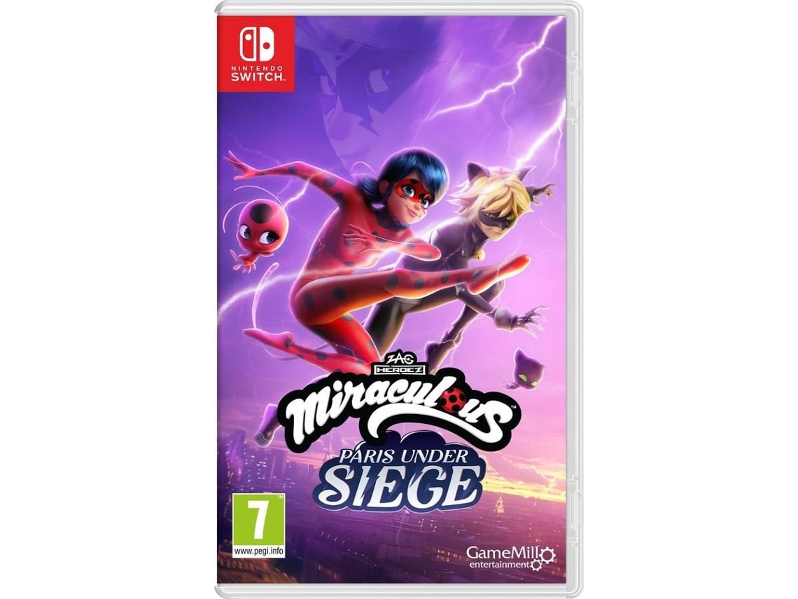 Jogo Nintendo Switch Miraculous Paris Under Siege (Outlet Caixa Aberta)