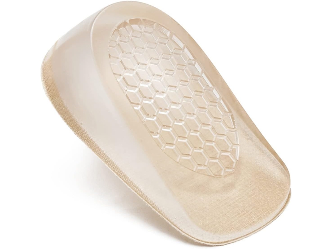Galpada 2-pares De Palmilhas Invisíveis Para Aumento Altura, Calcanhares Com Design De Meia Almofada Para Homens