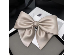 2026 2 Clips de Cabelo com Laço de Tecido, Acessórios de Cabelo Elegantes para Meninas e Mulheres, Alta Qualidade, Largura 5,5 Polegadas