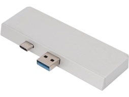 Hub Usb-c 4k Hd Com Duas Portas Usb 3.0 Para Pro 7, Design Compacto