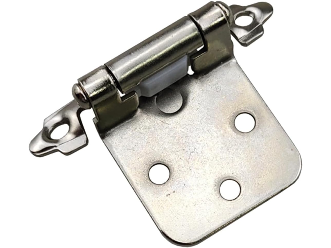 Conjunto De 10 Dobradiças Mola Com Fechamento Automático Prateadas