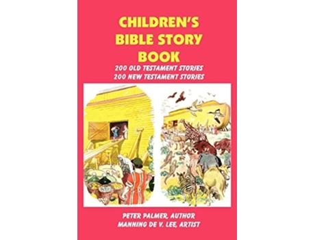 Livro Childrens Bible Story Book - Four Color Illustration Edition De Peter Palmer (inglês)