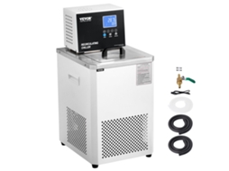 Refrigerador de Circulação de Laboratório de Aço Inoxidável VEVOR 6 Litros -20Graus Celsius a 100Graus Celsius