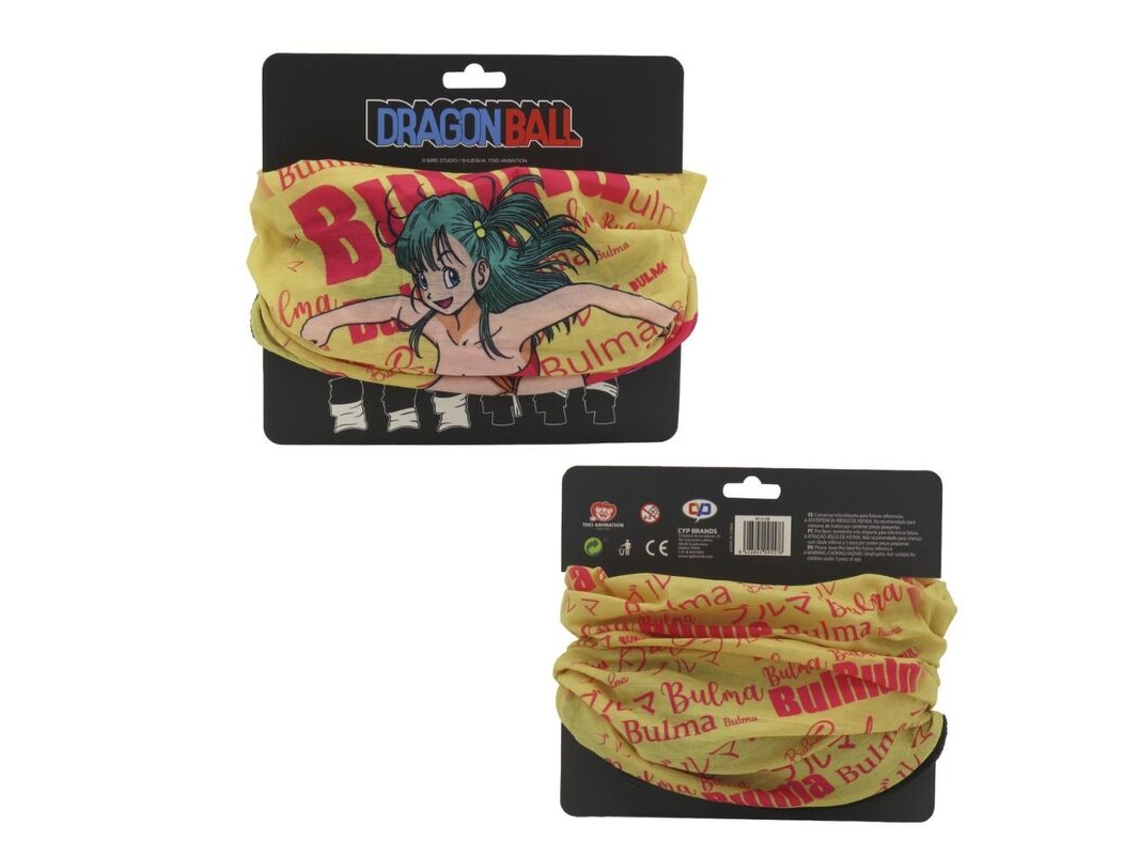 Cachecol Tubular Bulma De Dragon Ball