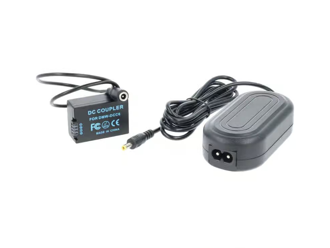 Fonte de Alimentação Subs. para Câmara Leica + Acoplador Dc Tipo Panasonic Vhbw 8001023019