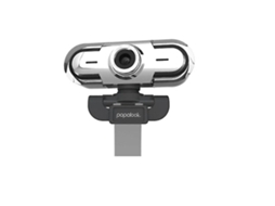 Lurelia Webcam Vsm-245, Full Hd 1080p, Microfone, Preto, Usb, Imagem Nítida, Para Pc E Videochamadas