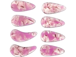 Conjunto De 8 Protetores De Unhas Para Guzheng Em Material Sólido E Confortável.