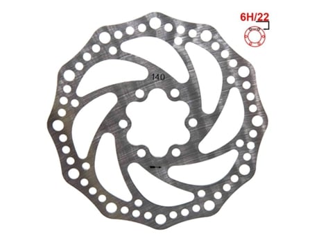 Disco De Freno R6.1 180mm 6h Plata Rambomil