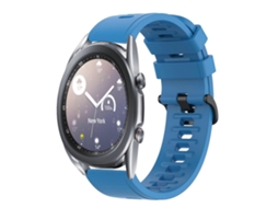 Pulseira De Silicone Macio De Cor Sólida Para Samsung Galaxy Watch3 45mm 22mm