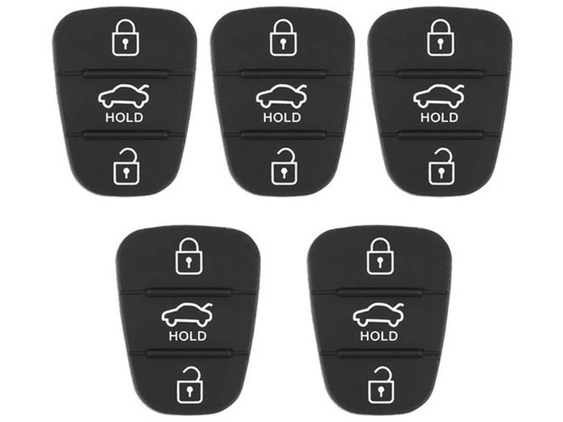 Chave De Segurança Cover Substituto - 5 Unidades - Látex Durável - Pequeno Guarda-chave Protegido - Apropriado Para Fit - Troca Fácil - Pequeno Guarda